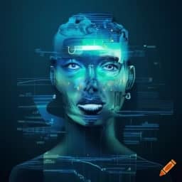 exemple d'image artificielle avec l'application "Craiyon"