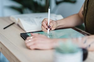 L'utilisation de tablettes graphiques